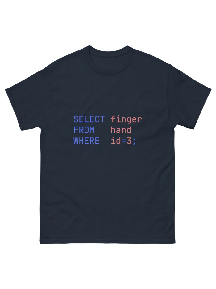 SQL Geek T-Shirt: Express Your Love for Programming in Style