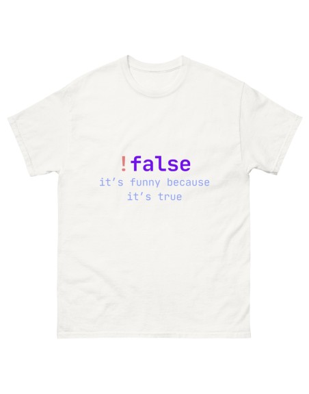 T-Shirt !False