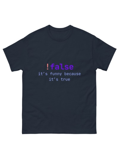 T-Shirt !False