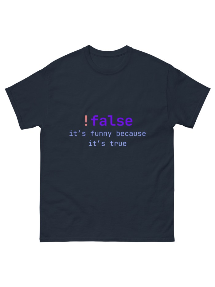 T-Shirt !False