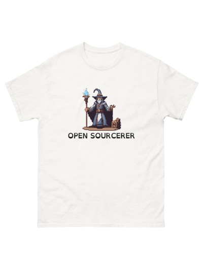 Camiseta Open Sourcerer