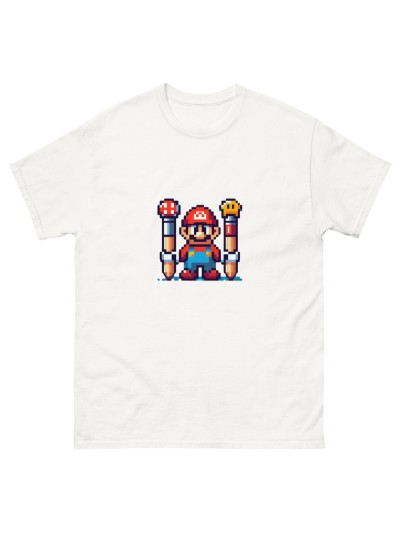 Camiseta Mario Pixel Pals