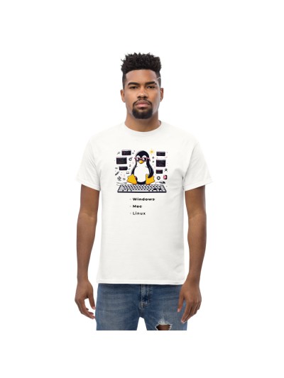 Camiseta Linux Option