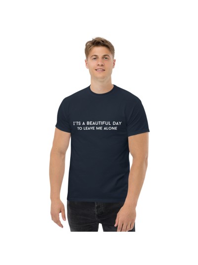 Camiseta Leave me alone