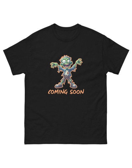 t-shirt zombies zoming soon