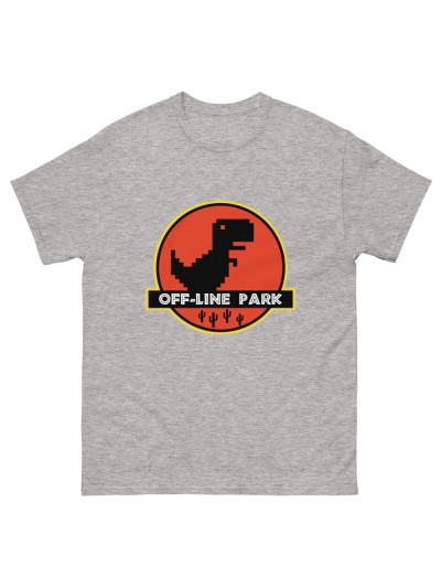 t-shirt offline park, jurassic park